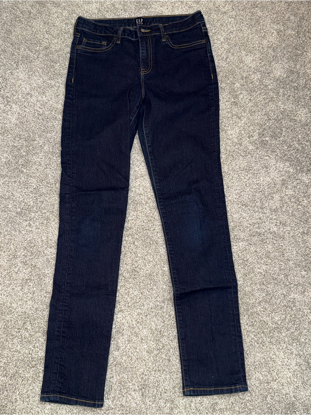 GAP Girl’s Dar Wash Skinny Jeans, Size 16